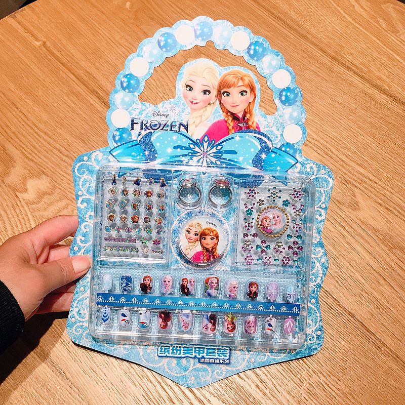 Nail Art Quirky - Disney Children's Nail Sticker Set Elsa