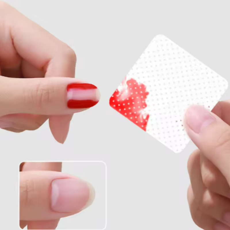 Nail Art Gel Polish - Wipes Napkins Remover Gel Plum Blossom