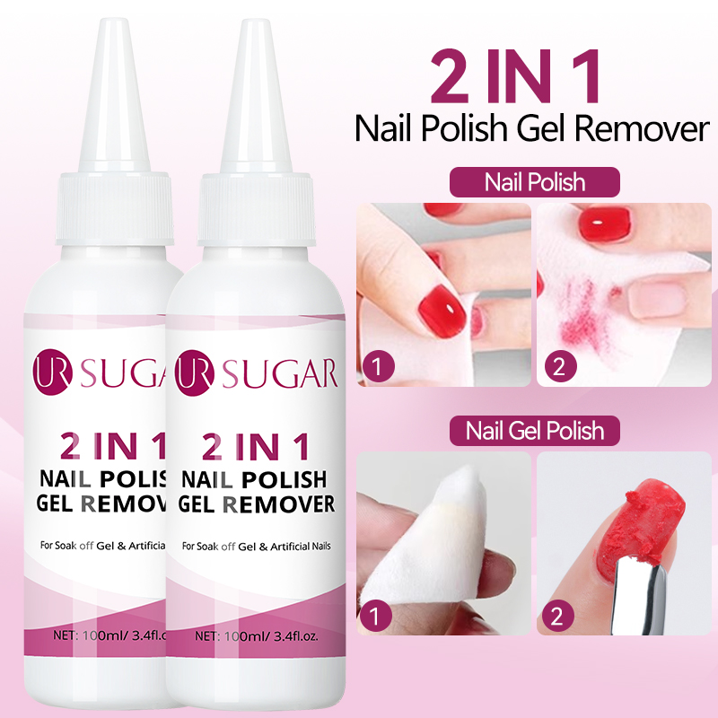 Nail Art Gel Polish - UR SUGAR 100ml Nail Polish Remover