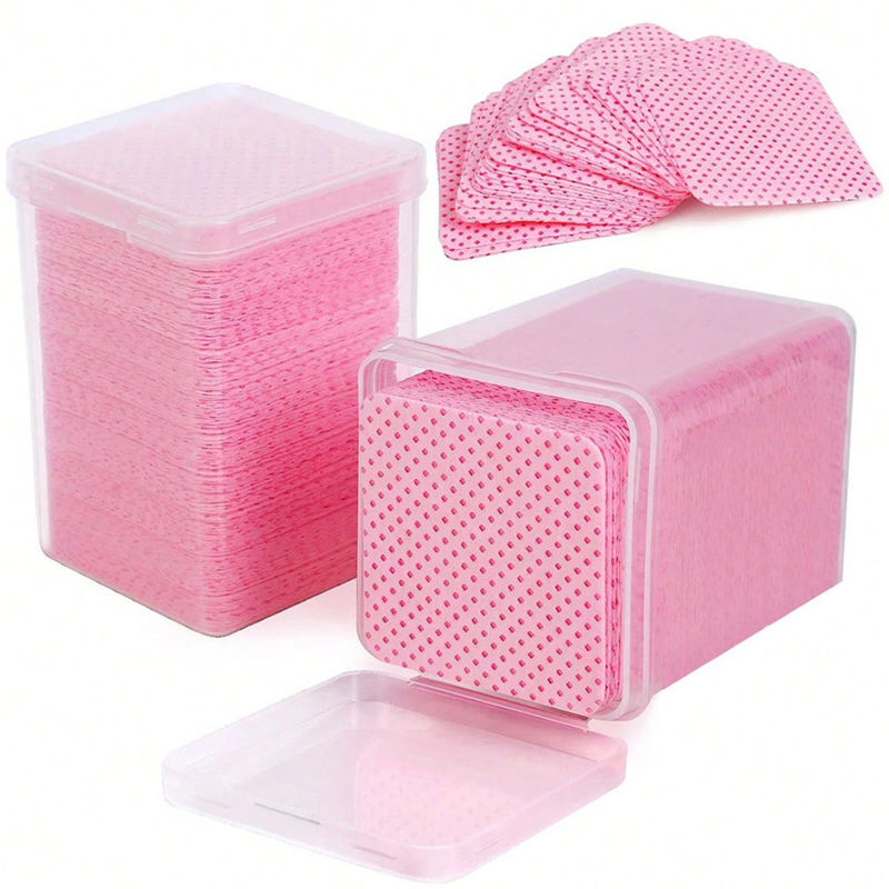 Nail Art Gel Polish - Lint Free Wipes Cleaning Tool Nail