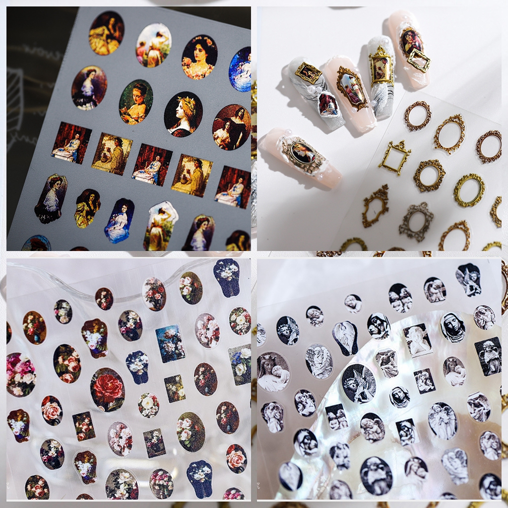 Nail Art Zelda - 1 Sheet 5D Realistic Holographic Famous