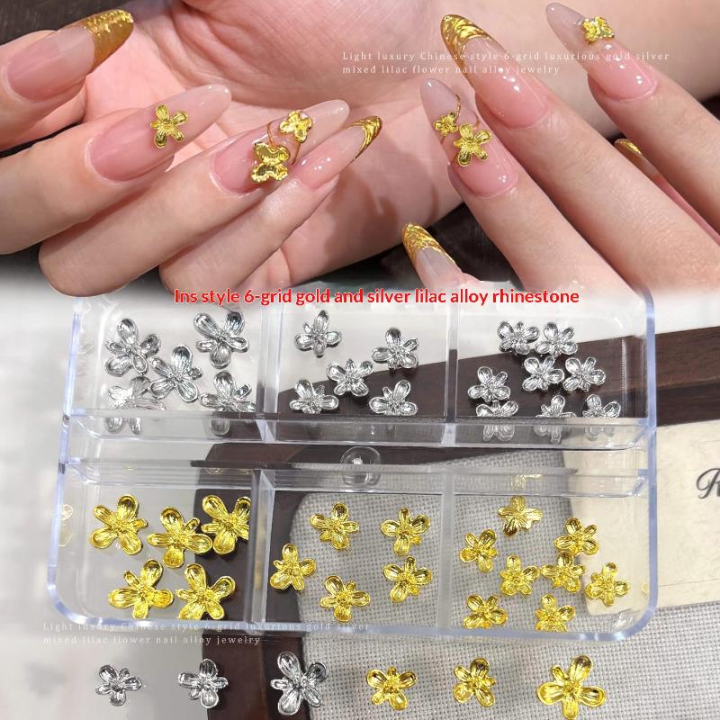 3D Alloy Nail Art Charms Lilac - Nail Art Lilac recension och pris