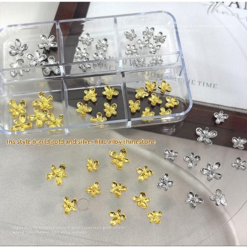 3D Alloy Nail Art Charms Lilac - Nail Art Lilac recension och pris