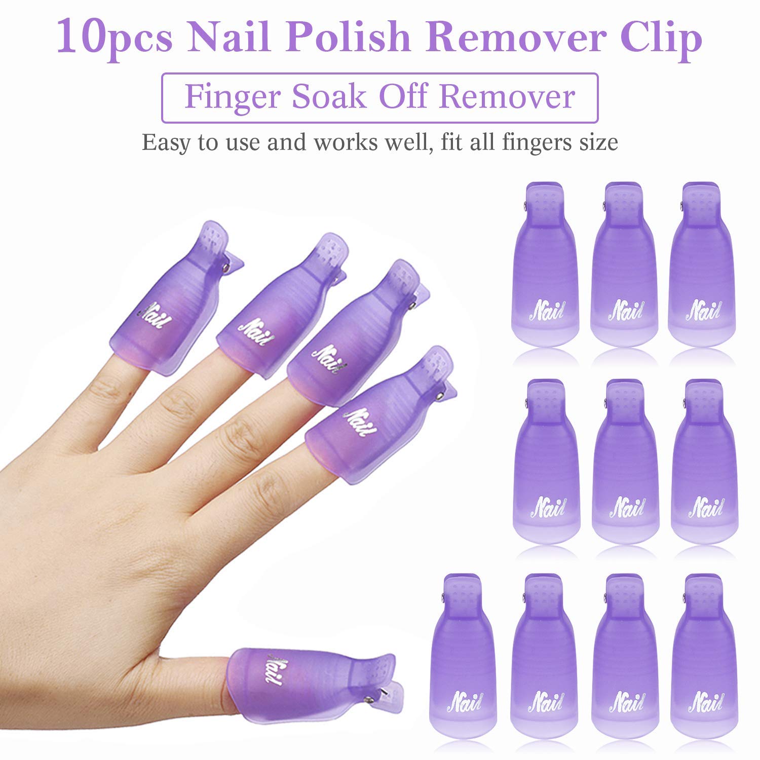 LULAA 10Pcs/16Pcs Plastic Acry - Nail Art Gel Polish recension och pris