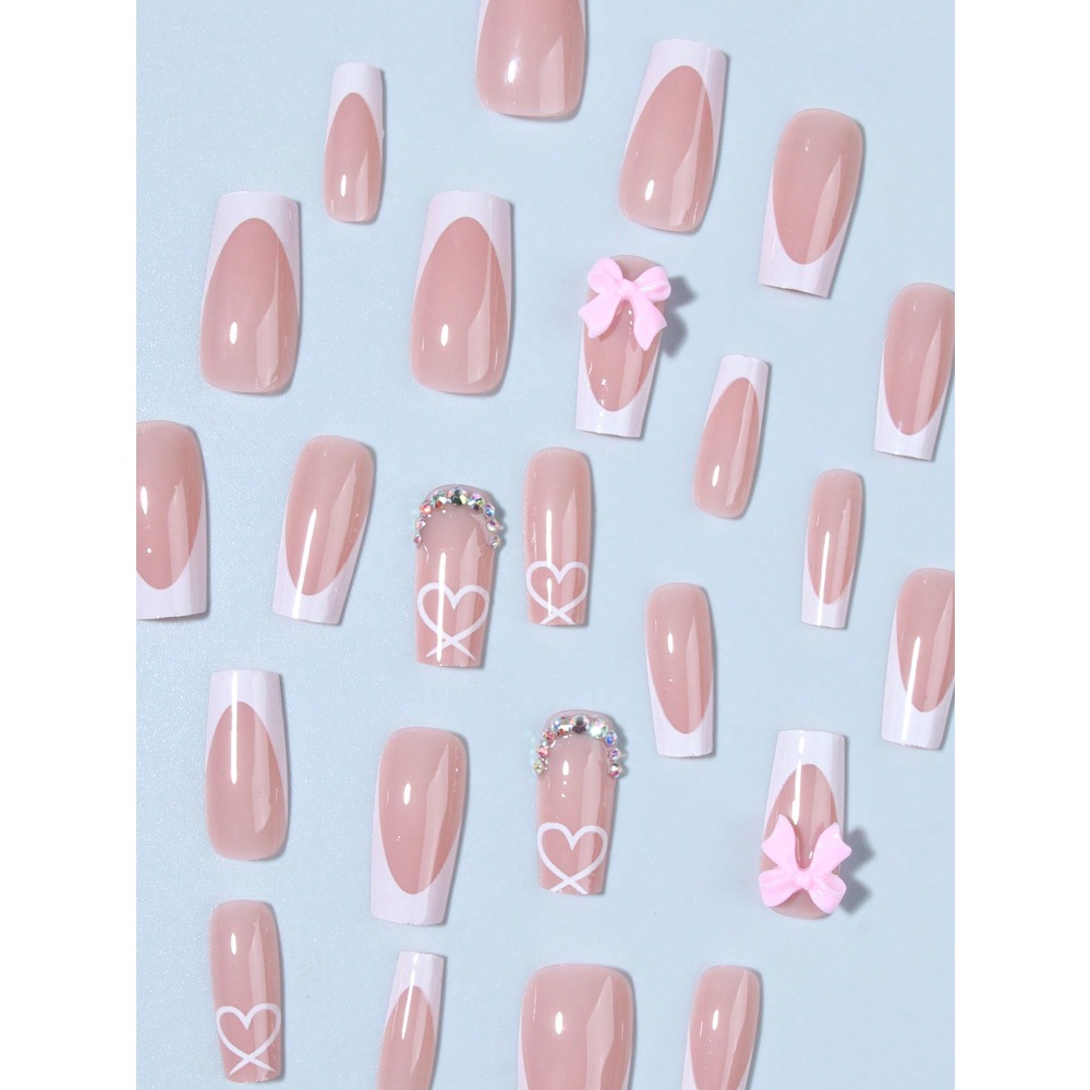 96pcs (4 Mixed Styles) Long Co - Nail Art Gel Polish recension och pris