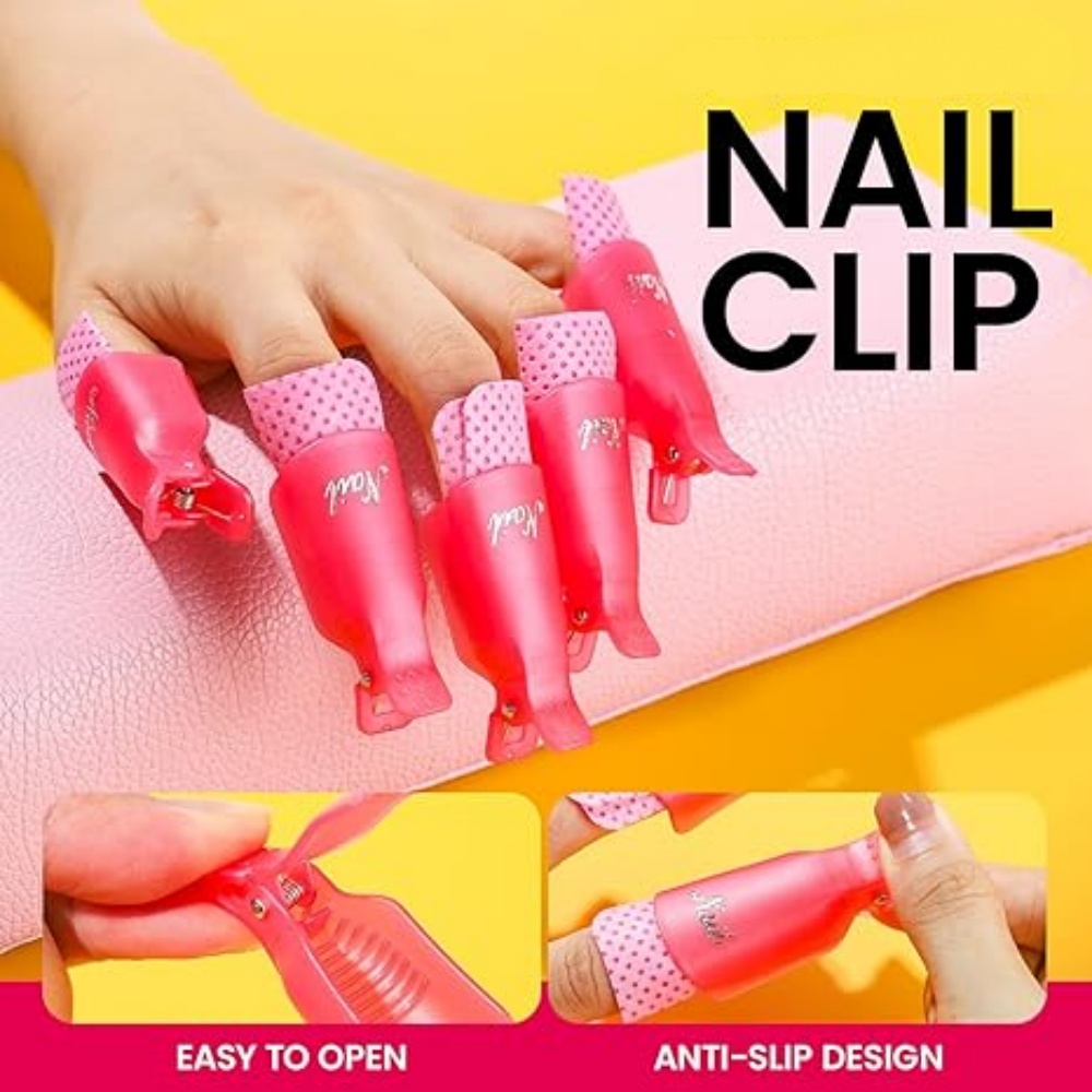 10 pieces Nail Art Soak off Ca - Nail Art Gel Polish recension och pris