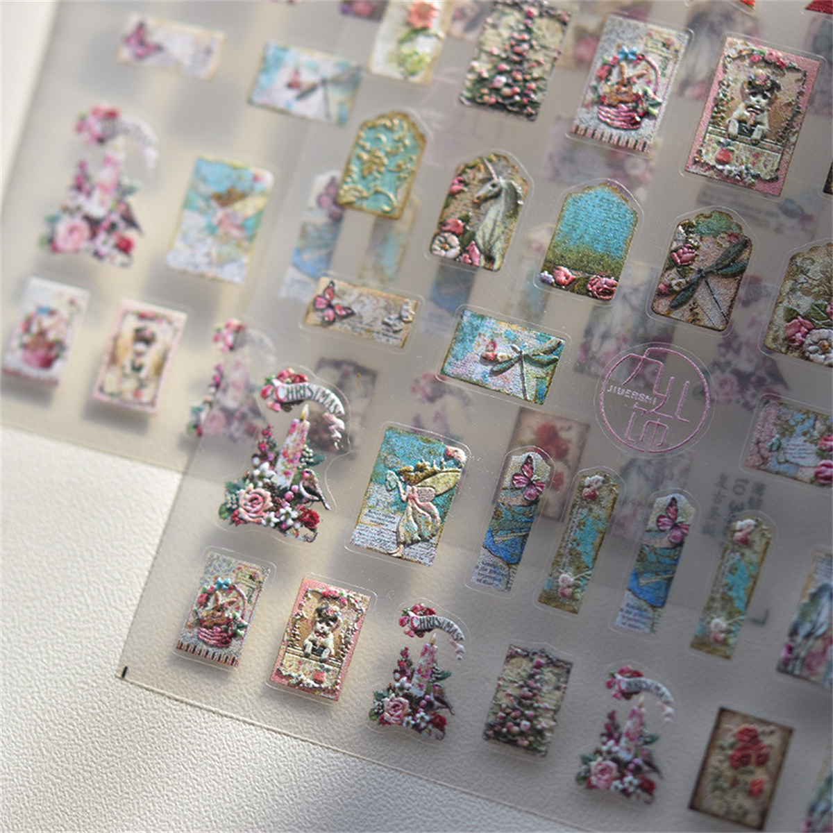 1pcs 5D 2024New English Retro  - Nail Art Zelda recension och pris