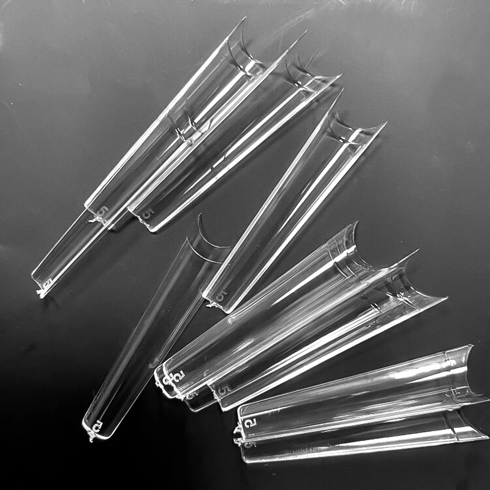 120pcs/bag Nail Tips XXL Coffi - Nail Art Xxl recension och pris