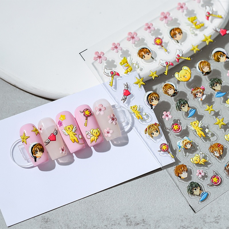 1 Piece 5D One Piece Nail Stic - Nail Art Zoro One Piece recension och pris