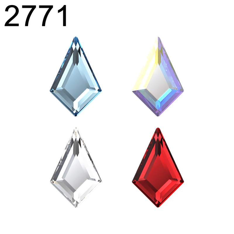 2771 Kite Flat Back No Hotfix  - Nail Art Quirky recension och pris