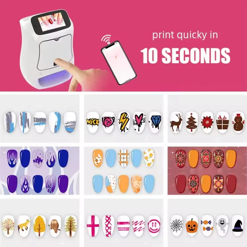 3D Printing Nail Art Self-serv - Nail Art Home Service recension och pris