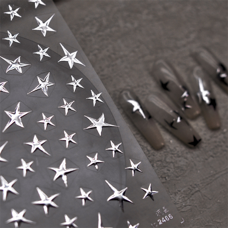 3D Bronzing Laser Silver Irreg - Nail Art Zelda recension och pris