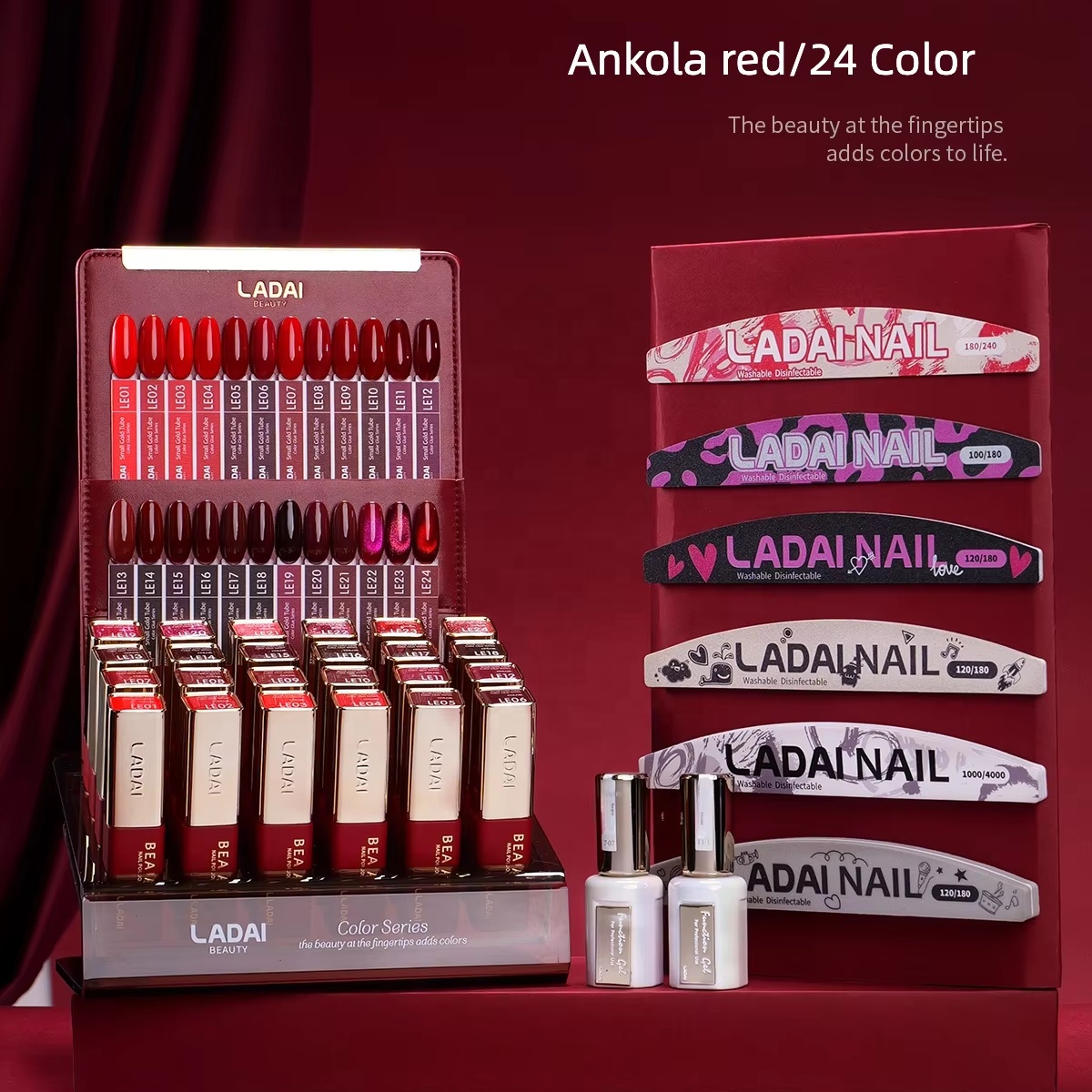 Hot Sale OUBOLI Professional F - Nail Art Red recension och pris