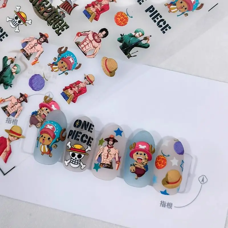 One Piece New Cartoon Luffy Ch - Nail Art Zoro One Piece recension och pris