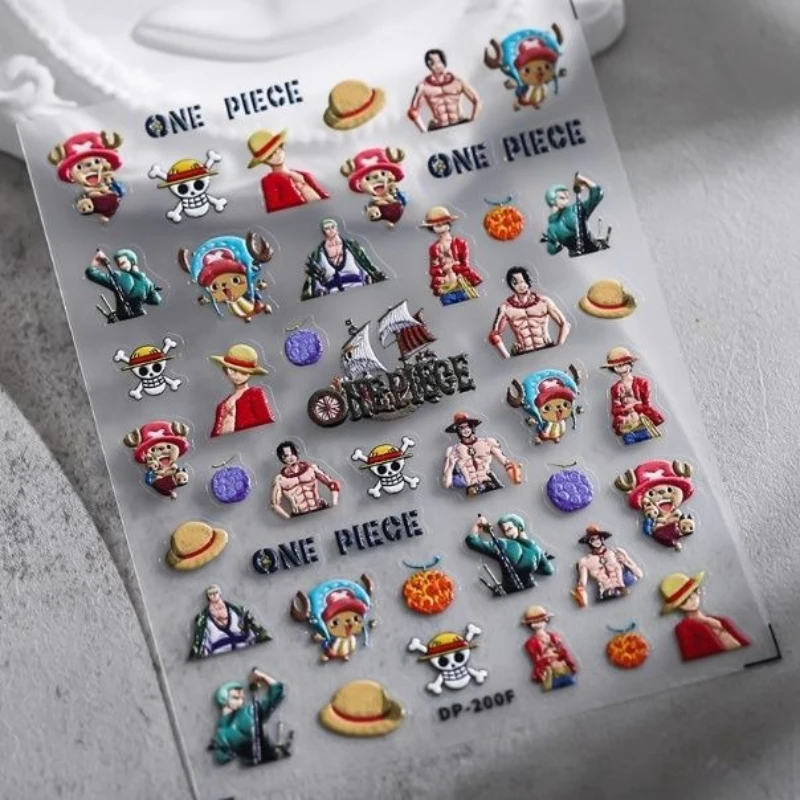 One Piece New Cartoon Luffy Ch - Nail Art Zoro One Piece recension och pris