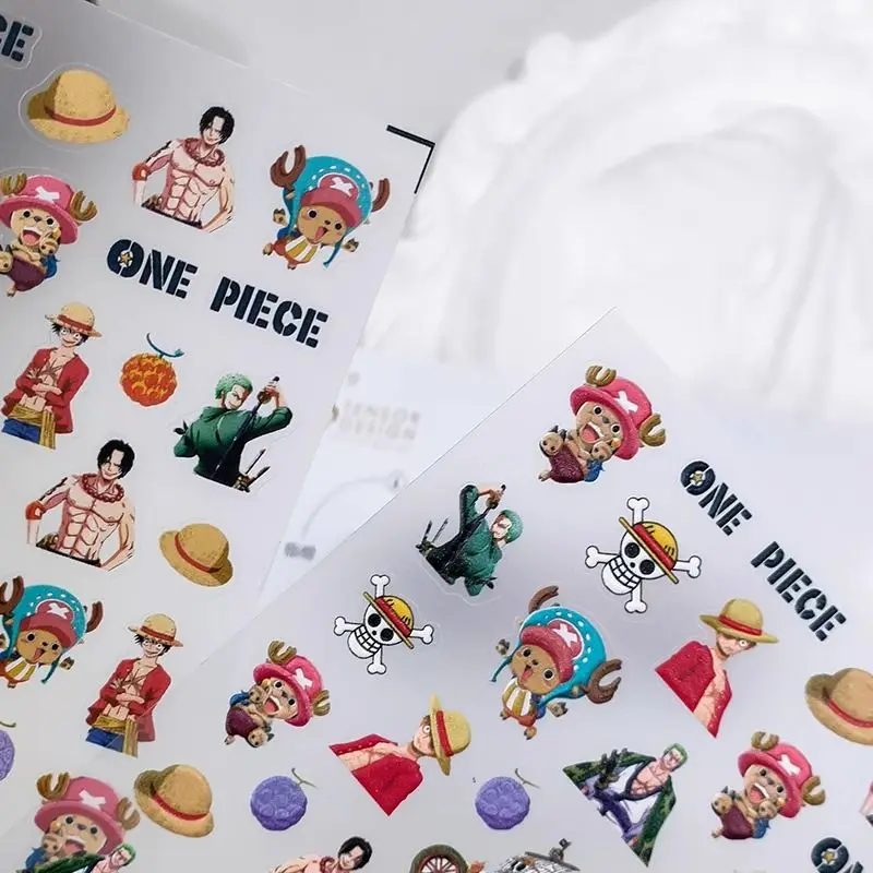 One Piece New Cartoon Luffy Ch - Nail Art Zoro One Piece recension och pris
