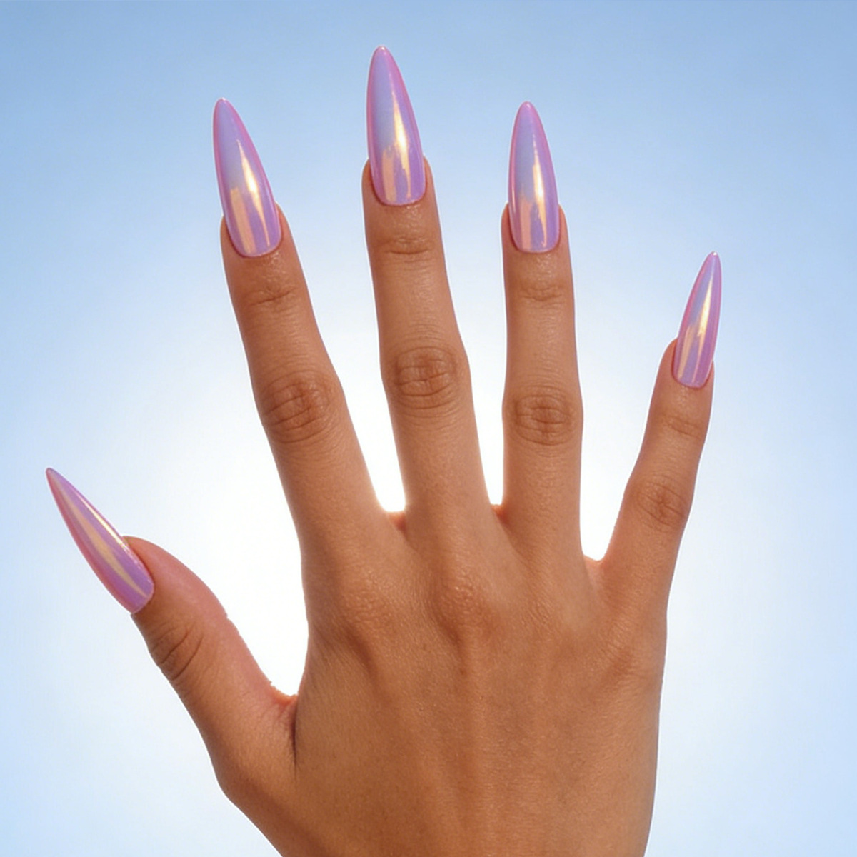 24Pcs French Almond False Nail - Nail Art Red recension och pris