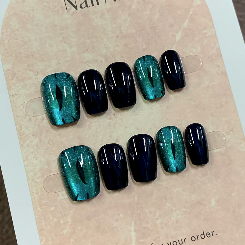 Full Cover False Nails 10pcs/S - Nail Art Quirky recension och pris
