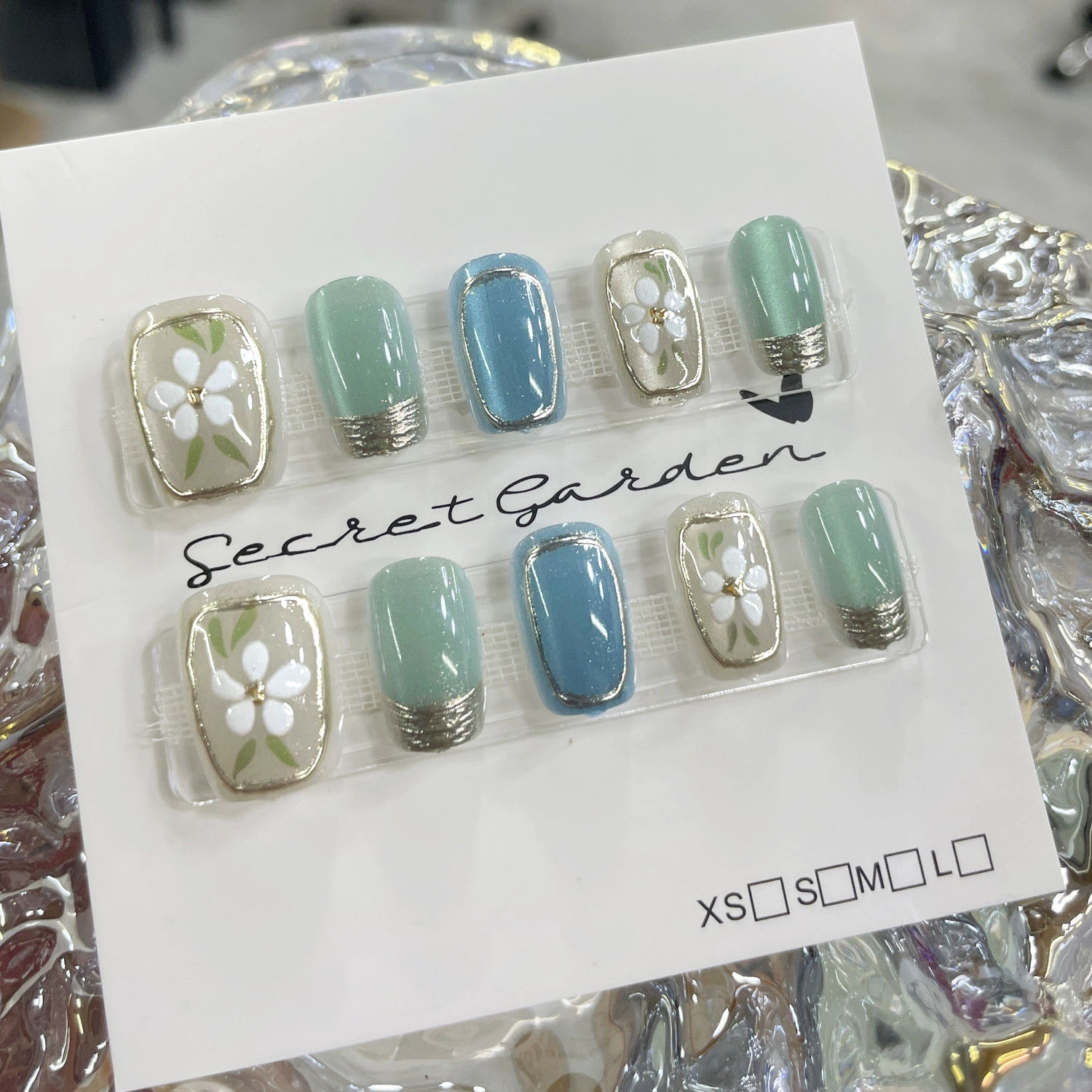 Full Cover False Nails 10pcs/S - Nail Art Quirky recension och pris