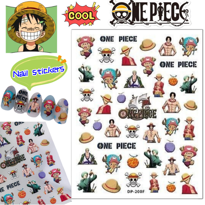 One Piece Monkey D. Luffy Roro - Nail Art Zoro One Piece recension och pris
