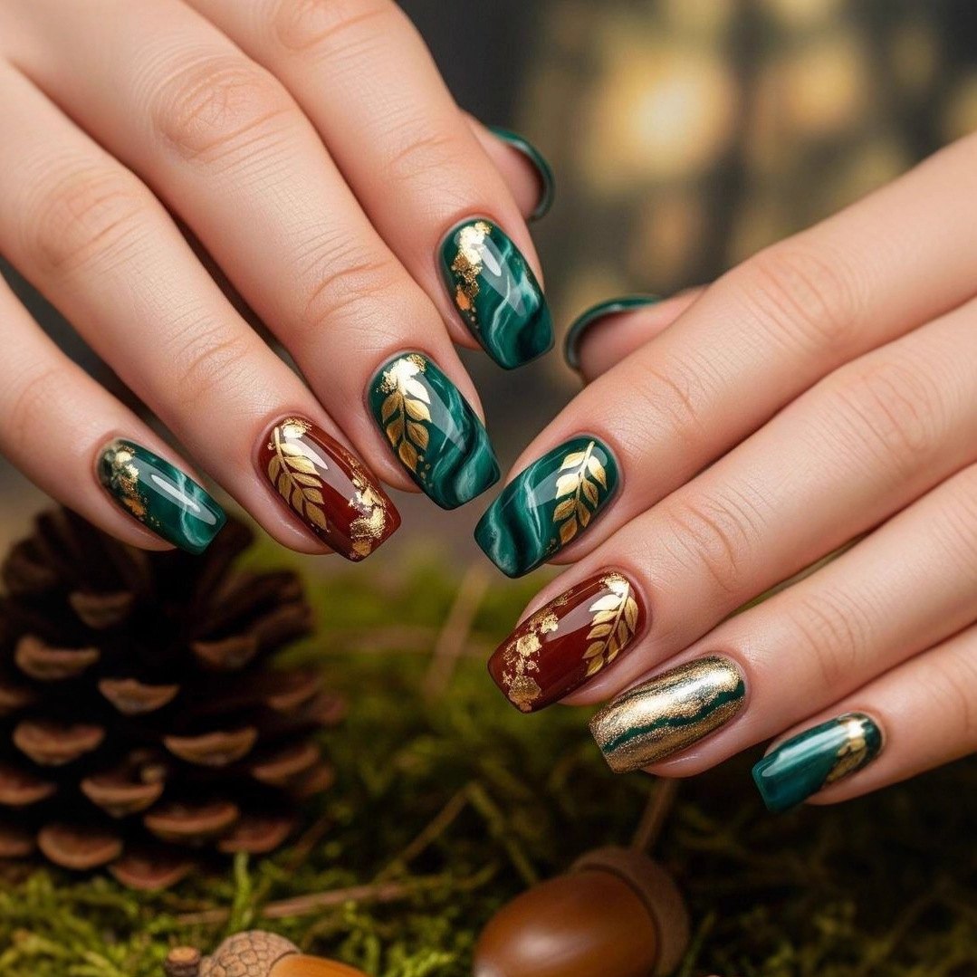 Medium fake nails for women gi - Nail Art Red recension och pris