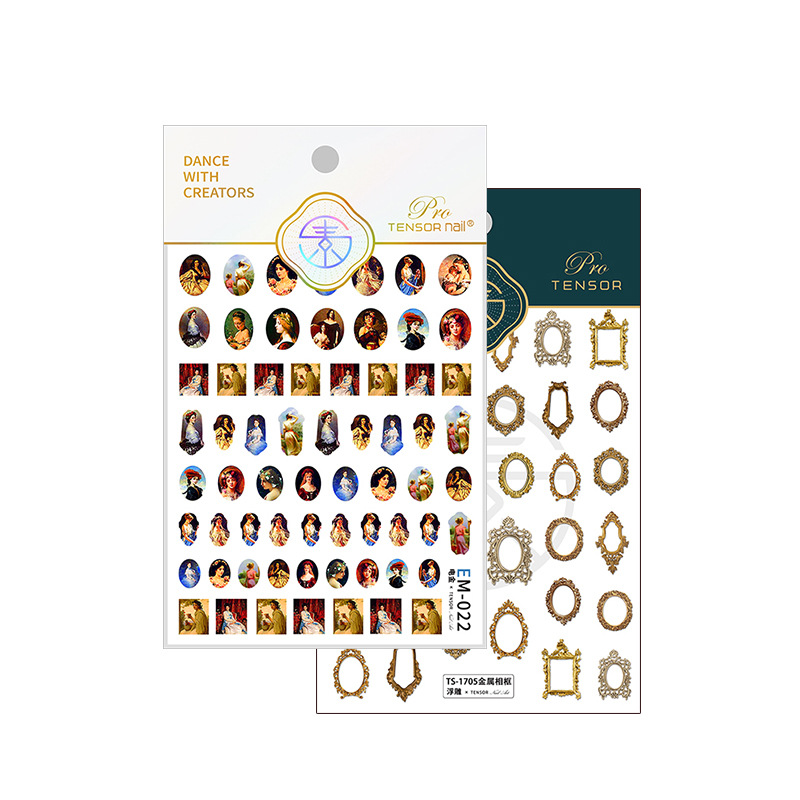 5D metallic gloss nail sticker - Nail Art Zelda recension och pris