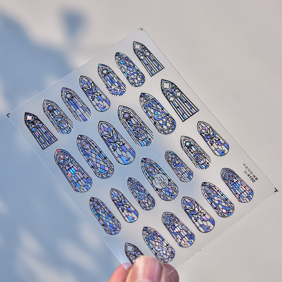 1piece 5D Glass Fragment Nail  - Nail Art Zelda recension och pris