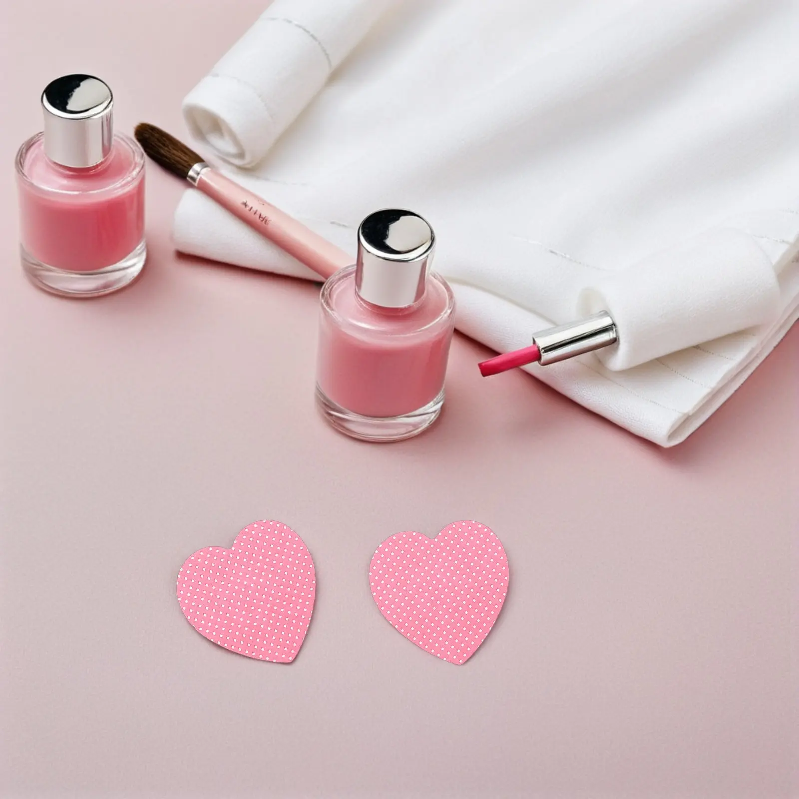 Heart Shaped Lint-Free Nail Wi - Nail Art Gel Polish recension och pris