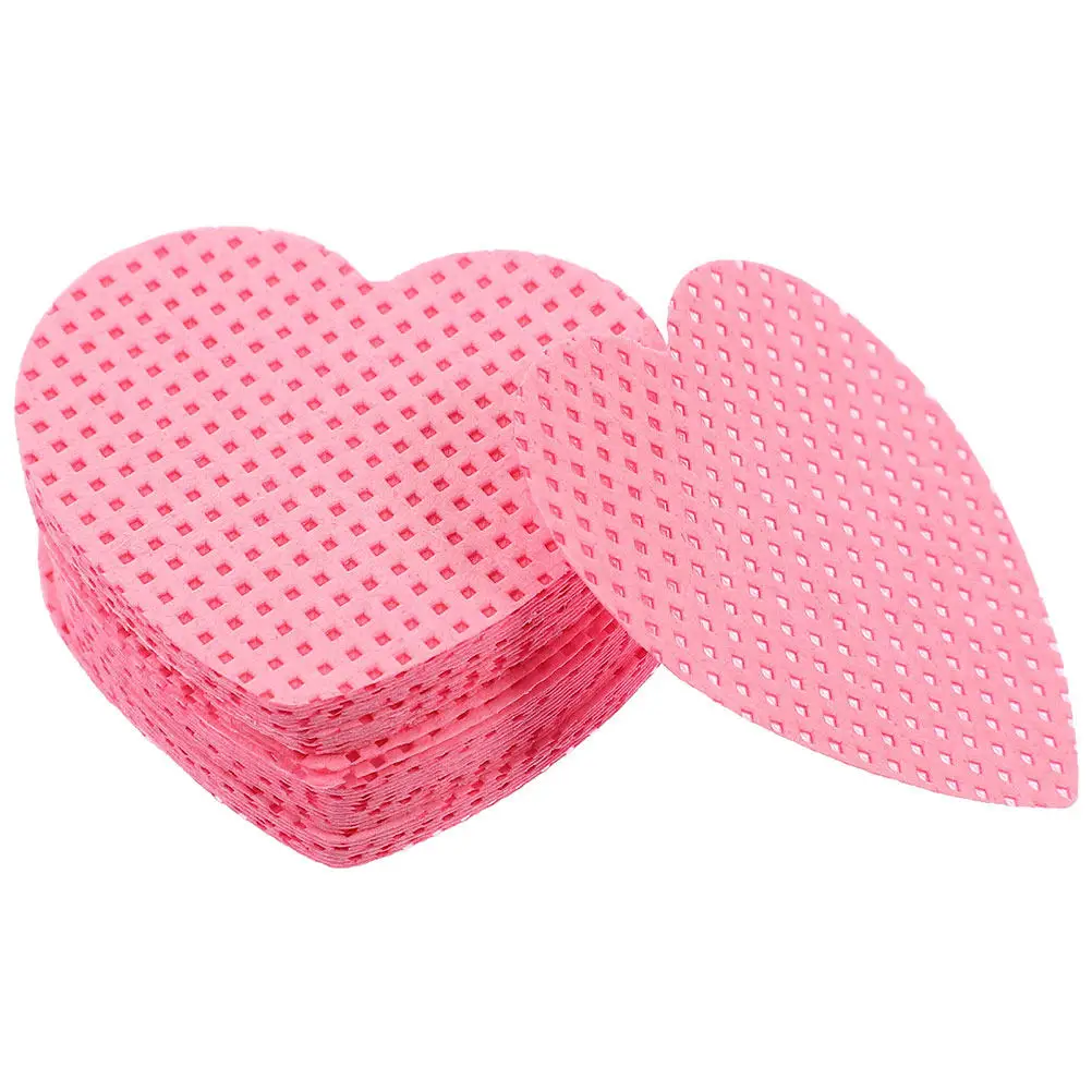Heart Shaped Lint-Free Nail Wi - Nail Art Gel Polish recension och pris