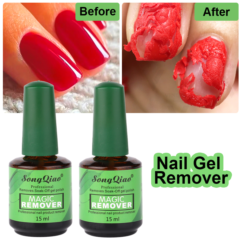 1/2/3pcs 15ml Nail Remover Bur - Nail Art Gel Polish recension och pris