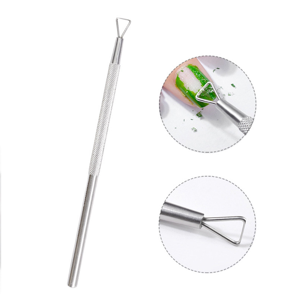 Cuticle Pusher Stainless Steel - Nail Art Gel Polish recension och pris